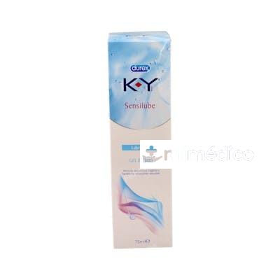 DUREX GEL LUBRICANTE SENSILUBE K-Y 75ML. DUREX