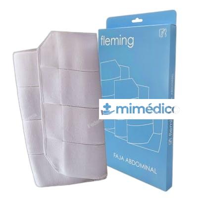 FAJA ABDO ELAST VELCRO CONT 4 B T/3 125-150CM BLN FLEMING