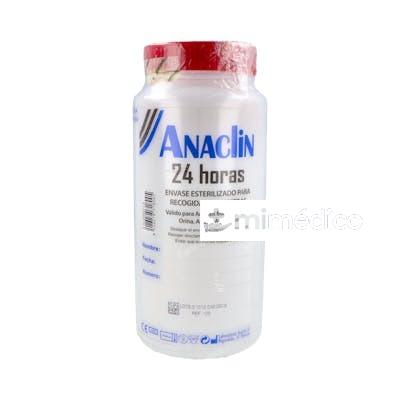 ENVASE RECOG MUESTRA/ORINA 24H ANACLIN 1,8 L REF.129 ANACLIN