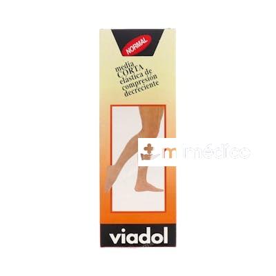 VIADOL MEDIA CORTA NORM C/PUNT NGR T/4 24-25CM 1UN VIADOL