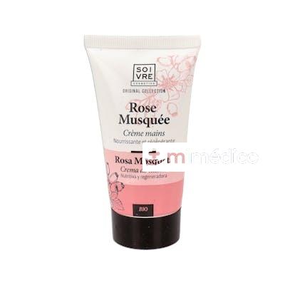 SOIVRE CREMA MANOS ROSA MOSQUE50 ML SOIVRE