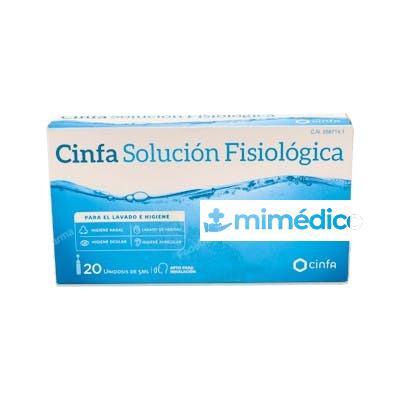 SOL FISIOLOG CINFA 20 MONOD 5 ML PLAST CINFA