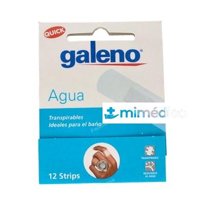 GALENO TIRITAS QUIT-RAP PLAST TRANSP 12 U GALENO