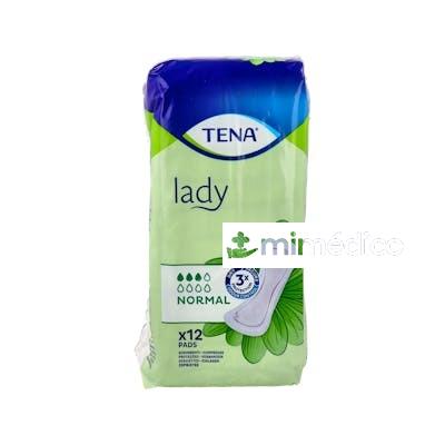 TENA LADY INC-LIGER NORMAL 12 UNID TENA