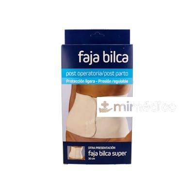 BILCA FAJA ABDO ELAST VELCRO POST-OPER/PARTO T/1 80-90 CM BL BILCA