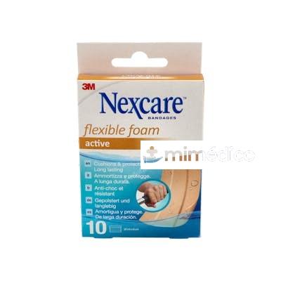 3M NEXCARE ACTIVE STRIPS ADH BANDA P/COR 10X6 CM 5 UN PIEL R 3M