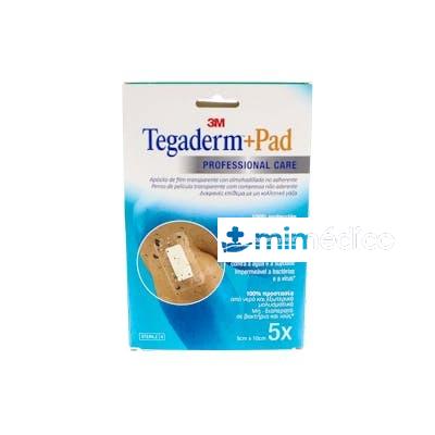 3M TEGADERM+PAD APOSITO EST 9X10 CM 5 UN 3586P IMPERM 3M