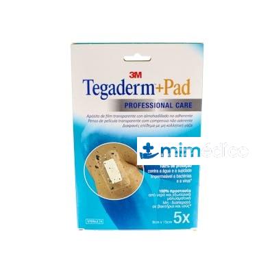 3M TEGADERM+PAD APOSITO EST 9X15 CM 5 UN 3589P IMPERM 3M