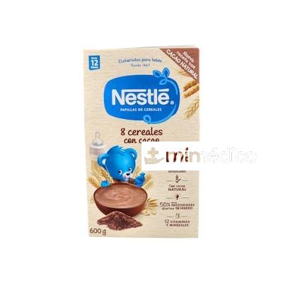NESTLE 8 CEREALES CACAO SIN LACTOSAECHE 600 G NESTLE