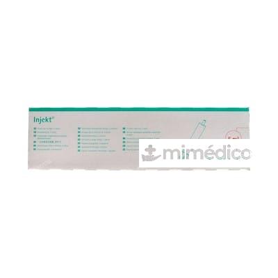 JERINGA INJEKT 2 CUERPOS 5ML LUER 100UD VET BRAUN