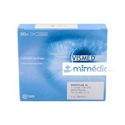 VISMED LUBRICANTE OCULAR 20 MONODOSIS  BRUDY LAB
