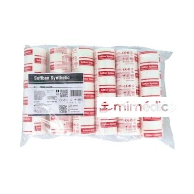 VENDA ACOLCHADA SOFFBAN SYNTHETIC 20 CM X 2,7 M 6 UN ROJO BSN MEDICAL