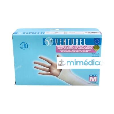 MUÑEQUERA ELAST META/PULGAR T/2 17-21 CM BLC VENTUBEL