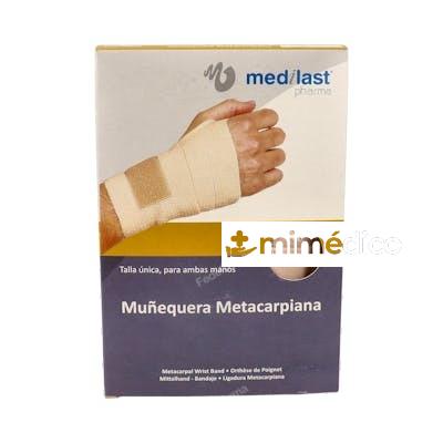 MEDILAST MUÑEQ METACARPIANA ELAST C/VELCRO AMB T/U BG (812- MEDILAST