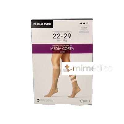 MEDIA COR NOR C/PUNT NEGRO T/P T:20-21 P:31-33 CM 2 UN FARMALASTIC