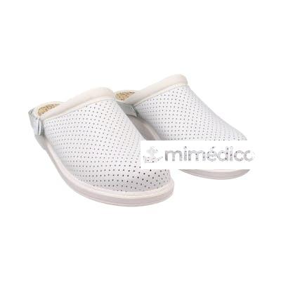 HANKSHOES ZUECO MICROMASAJE 42 BLANCO HANKSHOES