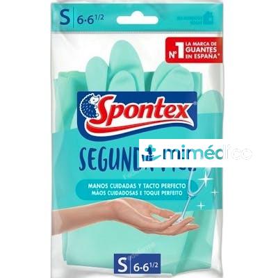 GUANTES SPONTEX SEGUNDA PIEL 6-6,5 SPONTEX