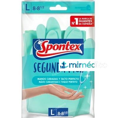 GUANTES SPONTEX SEGUNDA PIEL 8-8,5 SPONTEX
