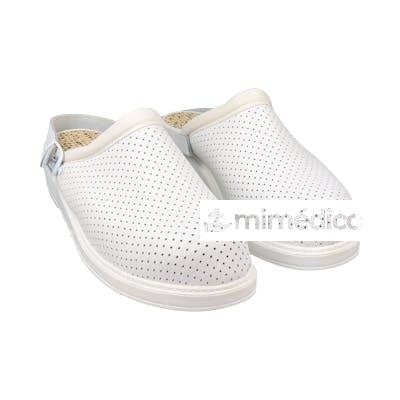 HANKSHOES ZUECO MICROMASAJE 44 BLANCO HANKSHOES
