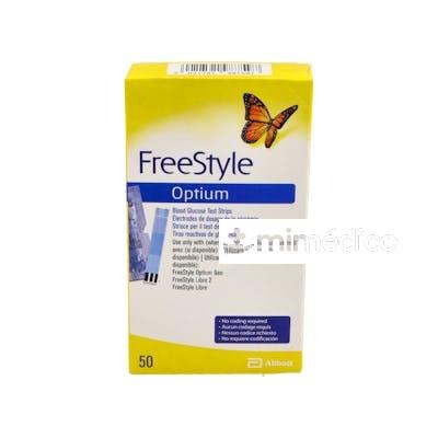 FREESTYLE OPTIUM 50 TIRAS GLUCOSA FREESTYLE