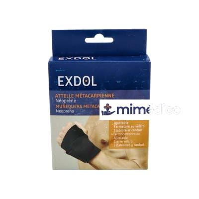 MUÃƒ?EQUERA NEOPR METACARPIANA VELCRO T/U NGR NOSA