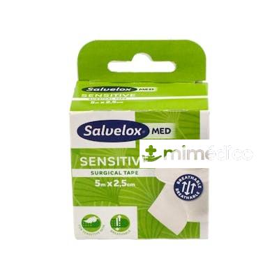 SALVELOX ESPARADRAPO HIPOALERG TRANSPIR POROSO 5 MX2,5 CM BL SALVELOX