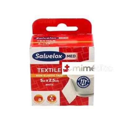 SALVELOX ESPARADRAPO TELA 5 MX2,5 CM BLANCO SALVELOX