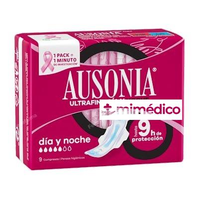 AUSONIA COMPRESA HIG AD ALAS NOCHE 9 U AUSONIA