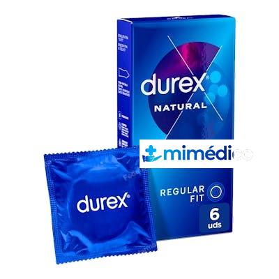DUREX PROFILACTICO NATURAL PLUS 6UD. DUREX