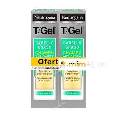 NEUTROGENA T/GEL CABELLO CHAMPU ANTICASPA NOR/GRASO 250 ML NEUTROGENA