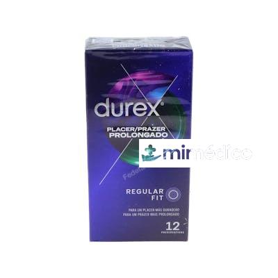 DUREX PROFILACTICO PERFORM EASY PLACER PROLONG 12U DUREX