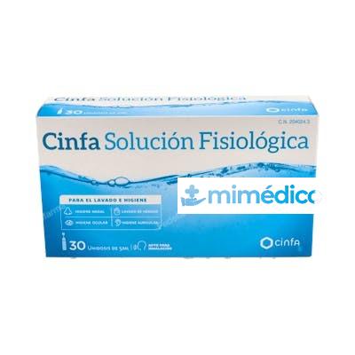 SOL FISIOLOG CINFA 30 MONOD 5 ML PLAST CINFA