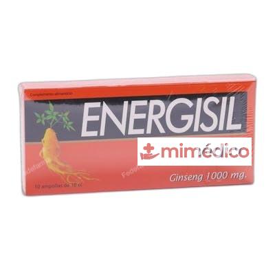 ENERGISIL GINSENG 1000 MG 10 AMP ENERGISIL