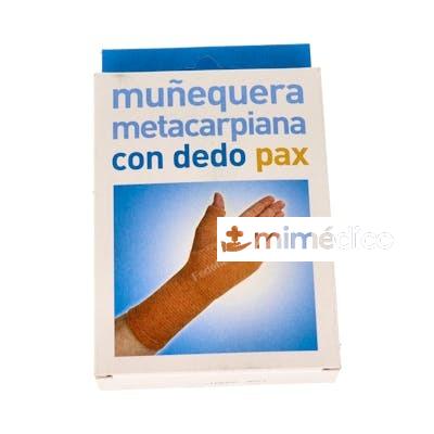 PAX MUÑEQUERA METACARP C/DEDO T/2 PAX