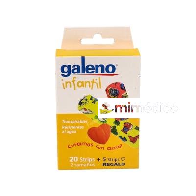 GALENO TIRITAS INFANTIL 2TAMANOS 20 U GALENO