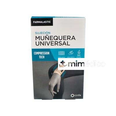 MUÑEQUERA INNOVA ELAST CIRC VELCRO T/2 17-22CM BLN FARMALASTIC