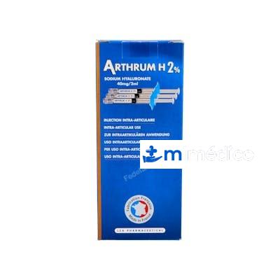 ARTHRUM H 2% 3 JERINGAS ARTHRUM