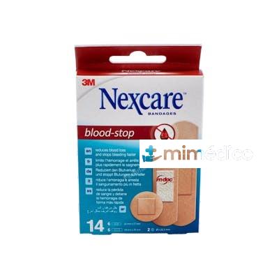 3M NEXCARE APOSITO BLOOD STOP TIRAS 14 UN SURT PIEL 3M