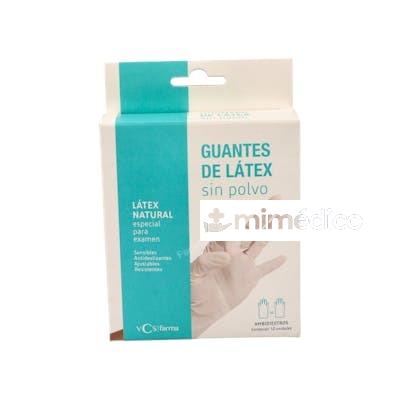 VCS GUANTES LATEX BLANCO S/POLVO T/M 10 UN VCS