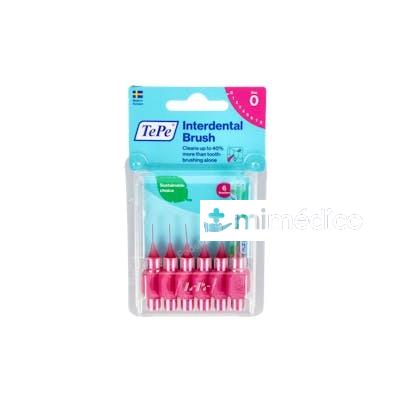 CEPILLO INTERDENTAL TEPE 0,4 ROSA 6 U TEPE