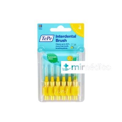 CEPILLO INTERDENTAL TEPE 0,7 AMARILLO 6 U TEPE