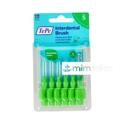 CEPILLO INTERDENTAL TEPE 0,8 VERDE 6 UN TEPE