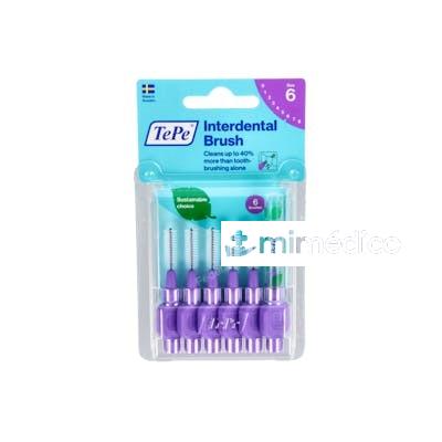 CEPILLO INTERDENTAL TEPE 1,1 MORADO 6 U TEPE