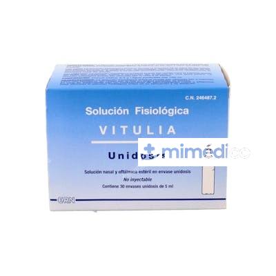 VITULIA SOL FISIOLOGICA 30 UNIDOSIS 5 ML VITULIA