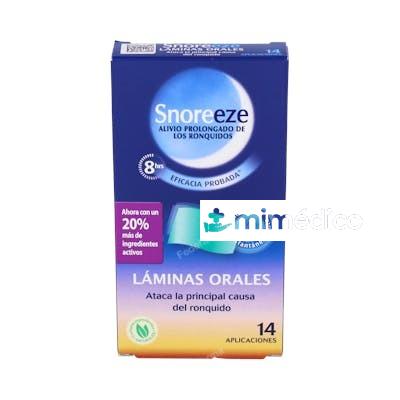 SNOREEZE LAMINAS ORALES PRIM 14 U SNOREEZE
