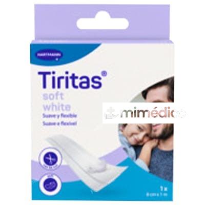TIRITAS HARTMANN SENSITIVE SOFT WHITE 1 M X 8 CM 1 UN TIRITAS HARTMAN