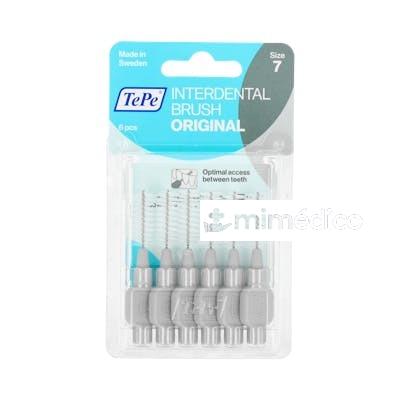 CEPILLO INTERDENTAL TEPE 1,3 GRIS 6 U / 8 U TEPE