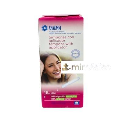 FARMACONFORT TAMPON ALGOD MINI 18 U FARMACOMFORT