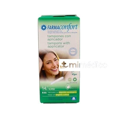 FARMACONFORT TAMPON ALGOD SUPE 14 U FARMACOMFORT