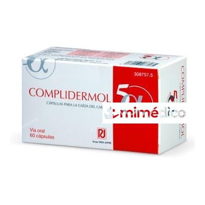 COMPLIDERMOL 5 ALFA 60 CAPS COMPLIDERMOL